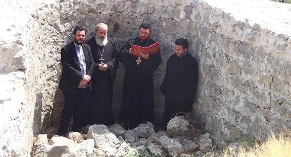 A delegation representing the Catholicosate of the Great House of Cilicia held a Requiem Service at the site of the historic Sis Catholicosate on Aug. 22