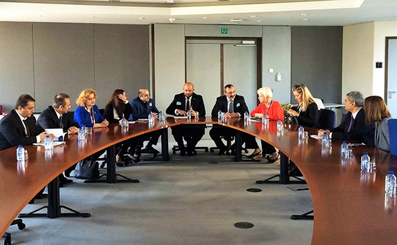 Artsakh Foreign Minister Karen Mirzoyan meets with EU-Armenia Friendship Group in Brussels 