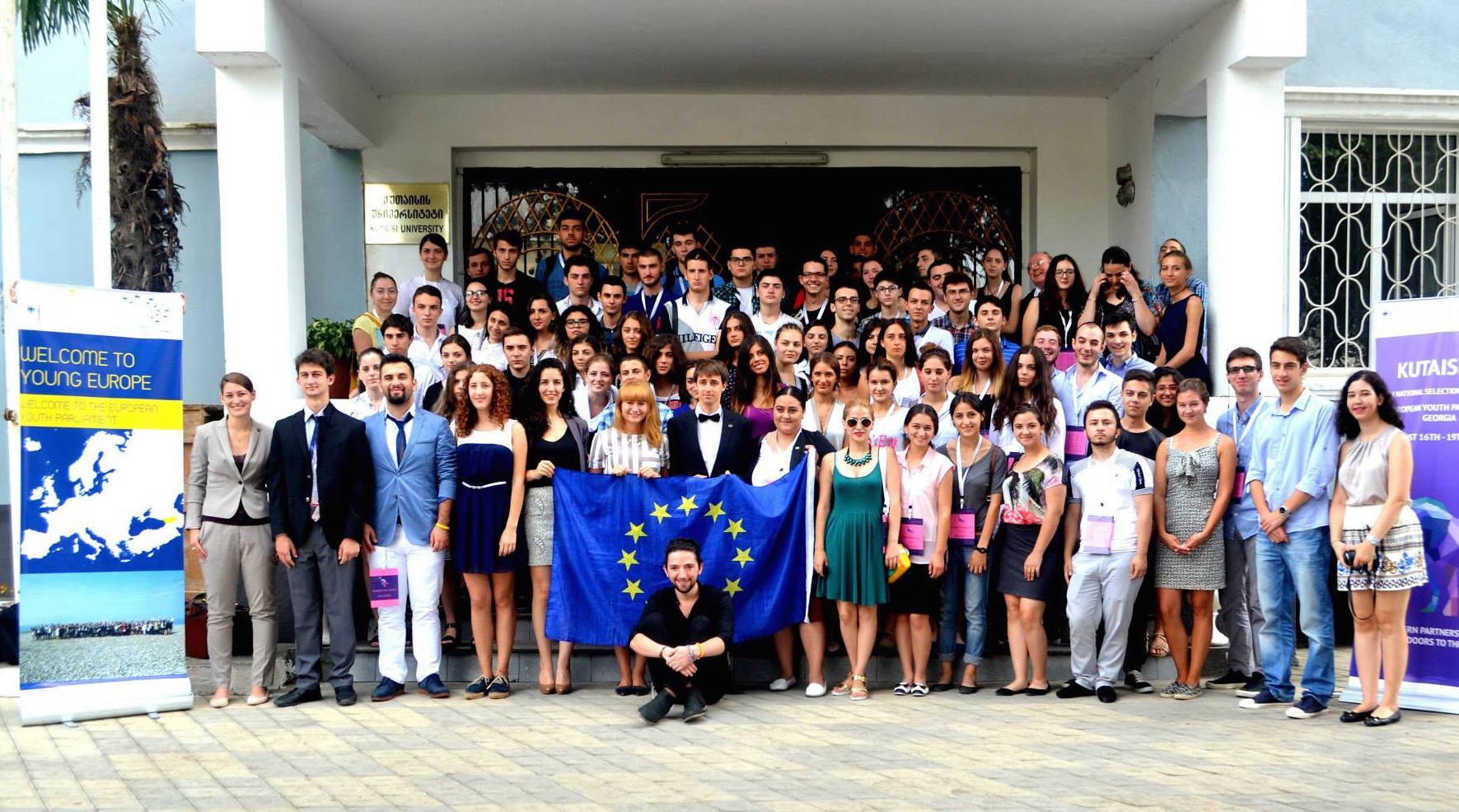 Members of the European Youth Parliament in Armenia on a recent trip to Georgia (Source: EYP in Armenia/Facebook)
