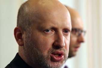 Olexander Turchynov acting president of Ukraine