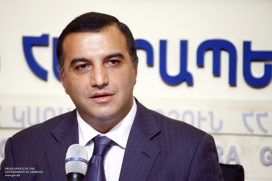 Artem Asatryan, Armenia's Labor and Social Affairs Minister (Photo: gov.am) 