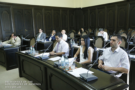 Representatives from Armenia's IT industry meet with the IT Development Support Council (Source: Government of Armenia)