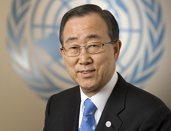 United Nations Secretary General Ban Ki-Moon