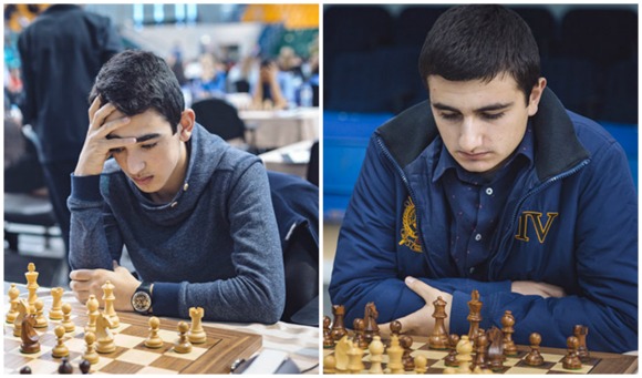 Haik Martirosyan (left) and Manuel Petrosyan