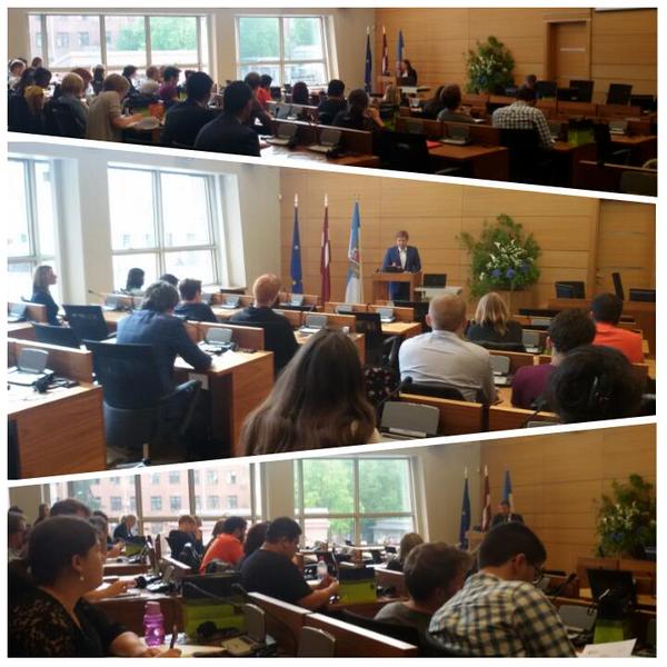 Views of the YES Bureau meeting in Riga