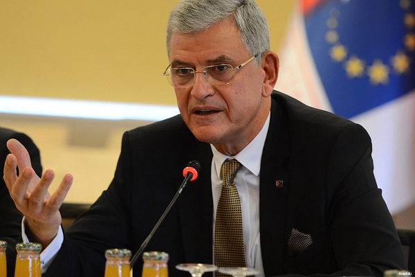 Turkey's EU Minister Volkan Bozkir