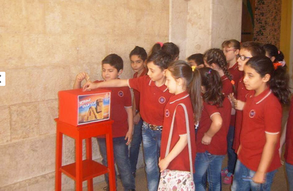Children from Aleppo donate their savings to Artsakh