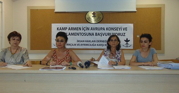 A press conference was held announcing the Human Rights Association of Turkey's decision to raise the Kamp Armen issue to Europe (Source: Gazete Istanbul) 
