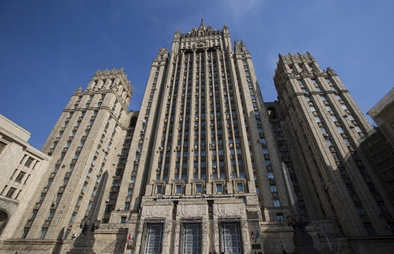 Russian Foreign Ministry Affairs building. (Source: Gennady Khamelyanin/TASS)