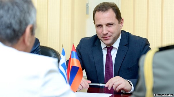 Armenia’s First Deputy Defense Minister Davit Tonoyan