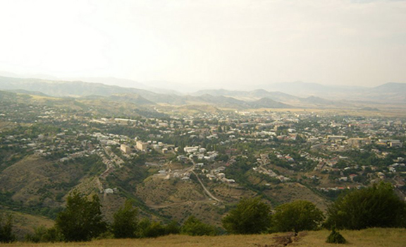 View of Stepanakert, Artsakh