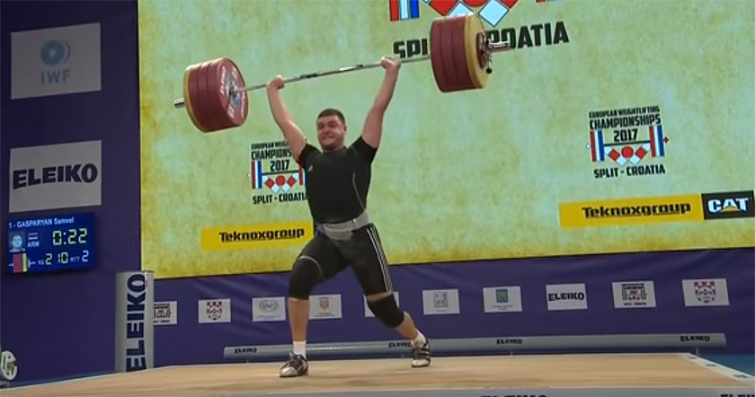 Armenian weightlifter Samvel Gasparyan wins bronze at World ...