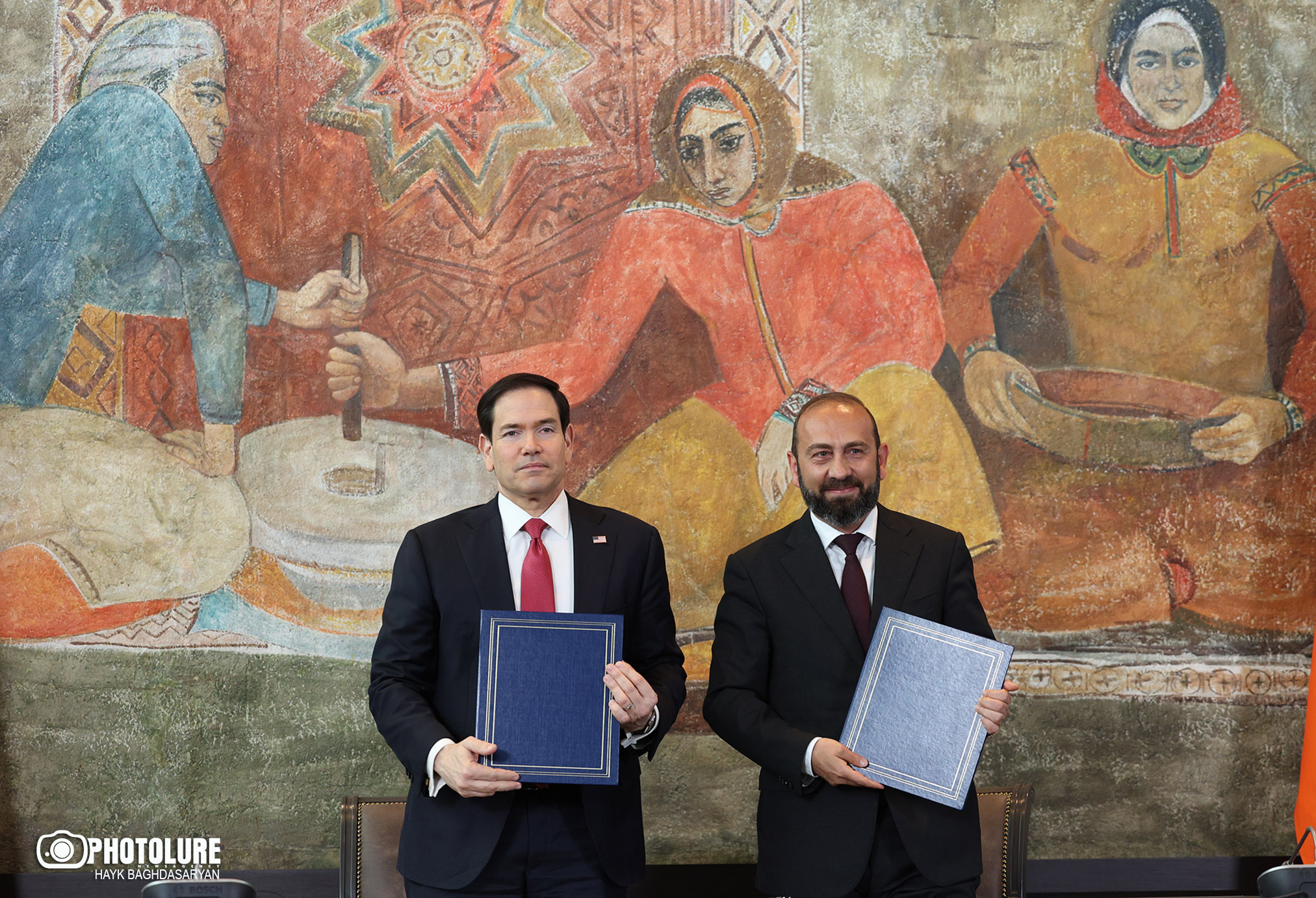 (Horizon Media / YEREVAN) - During a short visit to Yerevan, U.S. Secretary of State Marco Rubio and Armenian Foreign Minister Ararat Mirzoyan signed three agreements that significantly deepen American involvement in Armenia’s strategic infrastructure, security, energy and mining sectors. The agreements, centred around the TRIPP transit corridor, a new comprehensive strategic partnership charter, and